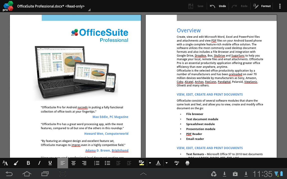 office suite pro activation key for android